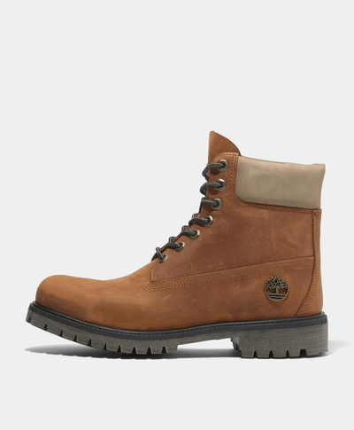 Botas Premium 6 Inch Impermeables Waterproof Para Hombre, Naranja