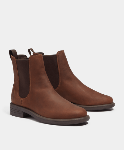Botas Verona Square Mid Para Mujer, Café