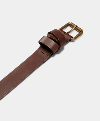 Cinturón para mujer Wrap Keeper de 30 mm, Café