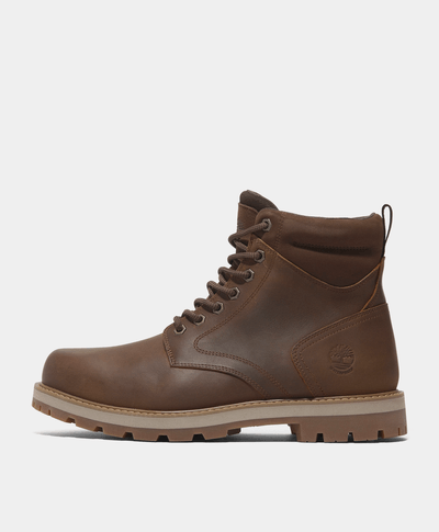 Botas para hombre Britton Road Mid Waterproof con agujetas, Café