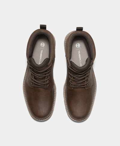 Botas para hombre Britton Road Mid Waterproof con agujetas, Café