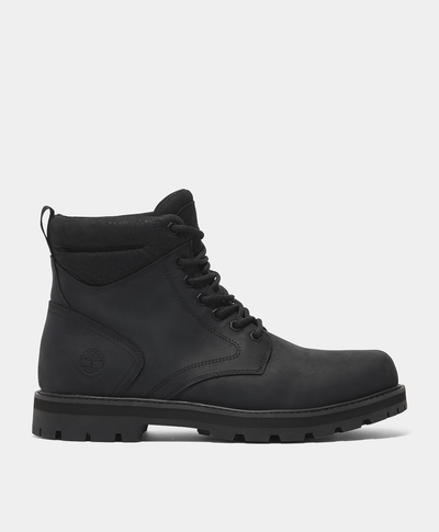 Botas para hombre Britton Road Mid Waterproof con agujetas, Negro