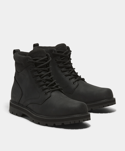 Botas para hombre Britton Road Mid Waterproof con agujetas, Negro