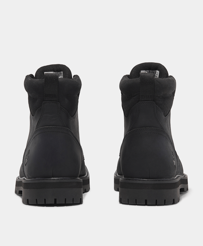 Botas para hombre Britton Road Mid Waterproof con agujetas, Negro