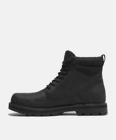 Botas para hombre Britton Road Mid Waterproof con agujetas, Negro