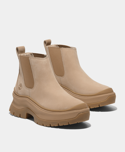 Botas para mujer Roxie Lane Mid Chelsea, Beige