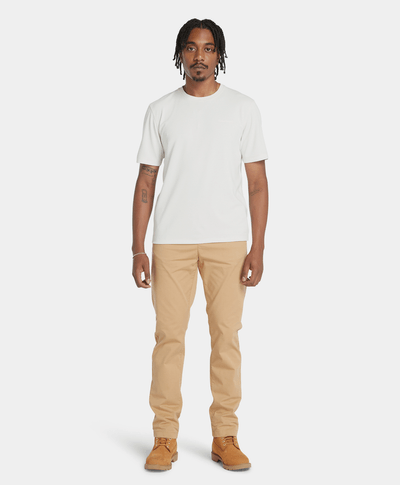 Playera para hombre Lake Multi-Purpose de manga corta, Blanco