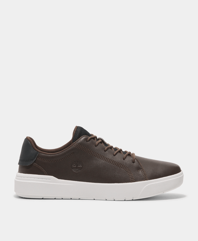 Sneakers para hombre Seneca Bay Low con agujetas, Café