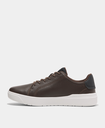 Sneakers para hombre Seneca Bay Low con agujetas, Café