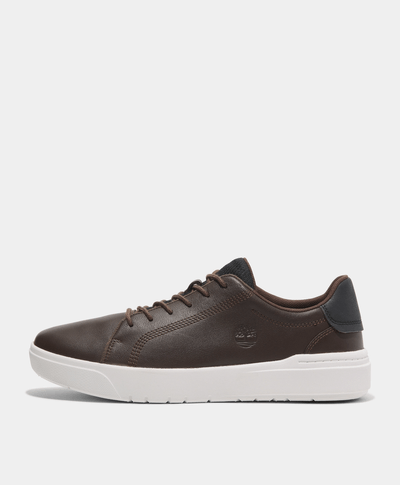 Sneakers para hombre Seneca Bay Low con agujetas, Café
