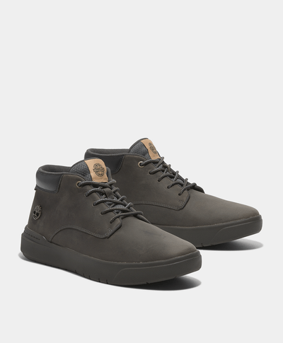 Sneakers para hombre Seneca Bay Mid con agujetas, Gris