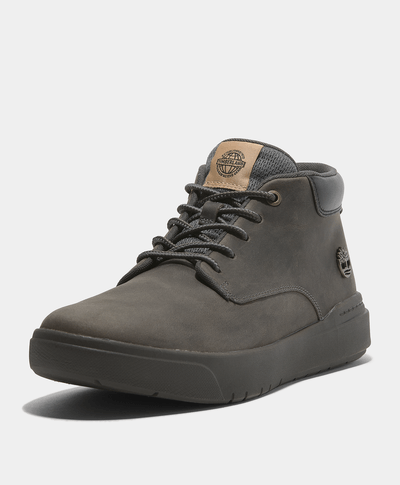 Sneakers para hombre Seneca Bay Mid con agujetas, Gris