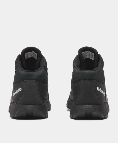 Sneakers para hombre Winsor Mid Waterproof con agujetas, Negro