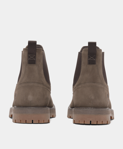 Botas Chelsea para hombre Britton Road Mid, Café
