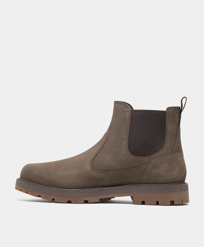 Botas Chelsea para hombre Britton Road Mid, Café