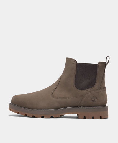 Botas Chelsea para hombre Britton Road Mid, Café