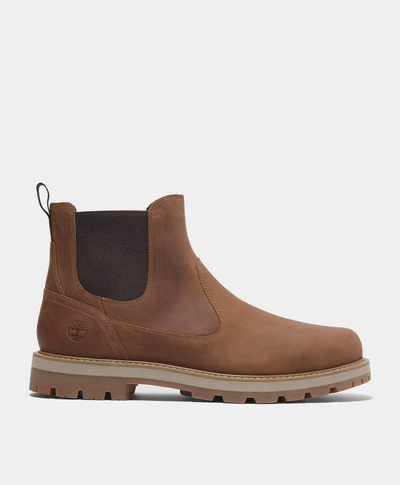 Botas Chelsea para hombre Britton Road Mid, Café