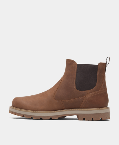 Botas Chelsea para hombre Britton Road Mid, Café