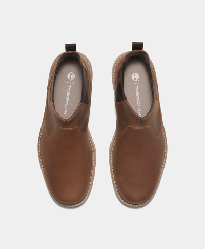 Botas Chelsea para hombre Britton Road Mid, Café