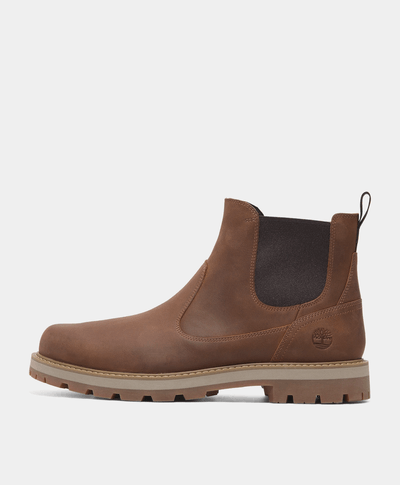 Botas Chelsea para hombre Britton Road Mid, Café