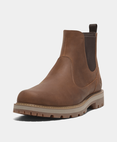 Botas Chelsea para hombre Britton Road Mid, Café