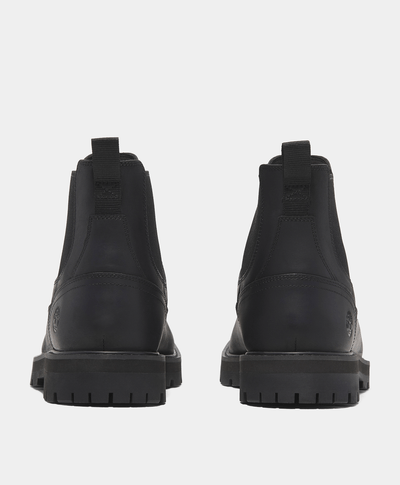 Botas Chelsea para hombre Britton Road Mid, Negro