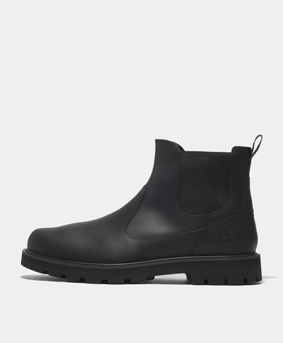 Botas Chelsea para hombre Britton Road Mid, Negro