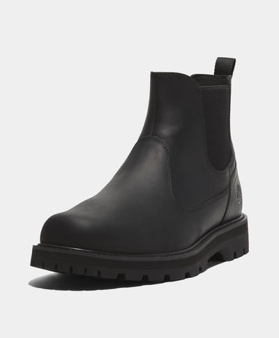 Botas Chelsea para hombre Britton Road Mid, Negro