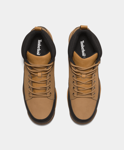 Botas para hombre Euro Rock Mid con agujetas, Amarillo