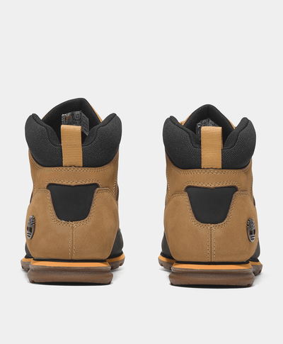 Botas para hombre Euro Rock Mid con agujetas, Amarillo