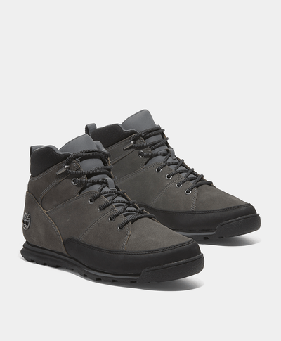 Botas para hombre Euro Rock Mid con agujetas, Gris