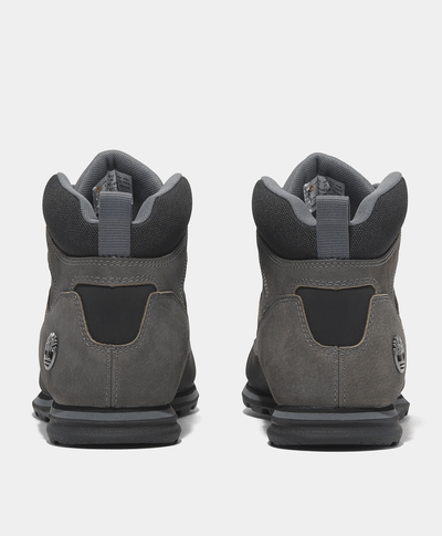 Botas para hombre Euro Rock Mid con agujetas, Gris