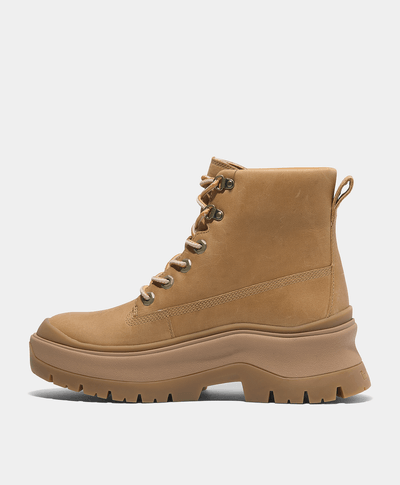 Botas para mujer Roxie Lane Mid con agujetas, Amarillo