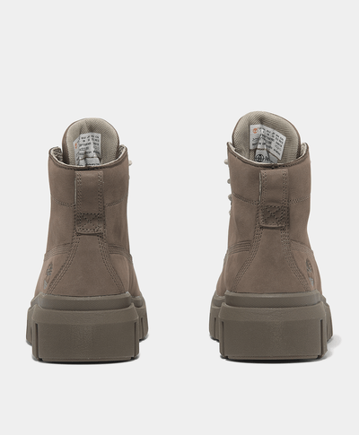 Botas para mujer con cordones Greyfield Mid, Café