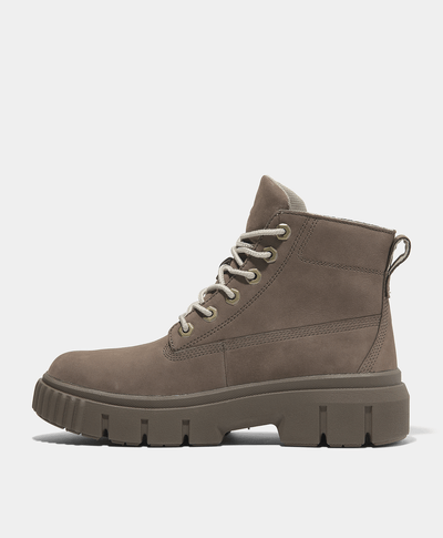 Botas para mujer con cordones Greyfield Mid, Café