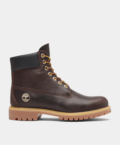 Bota Timberland Premium® Espresso 6-Inch Lace-Up Waterproof para Hombre, Café