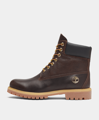 Bota Timberland Premium® Espresso 6-Inch Lace-Up Waterproof para Hombre, Café