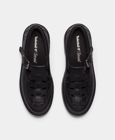 Zapato Stone Street Buckle para Mujer, Negro