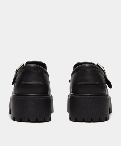 Zapato Stone Street Buckle para Mujer, Negro