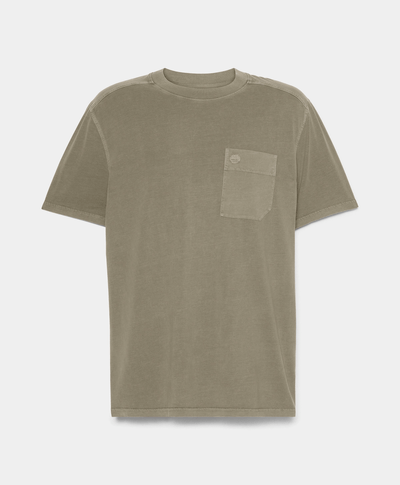 Playera Merrymack River Garment Dye para Hombre, Verde