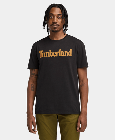 Playera Northwood US Wordmark Logo para Hombre, Amarillo