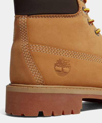 Botas Timberland Premium 6 Inch Waterproof Para Niño, Amarillo
