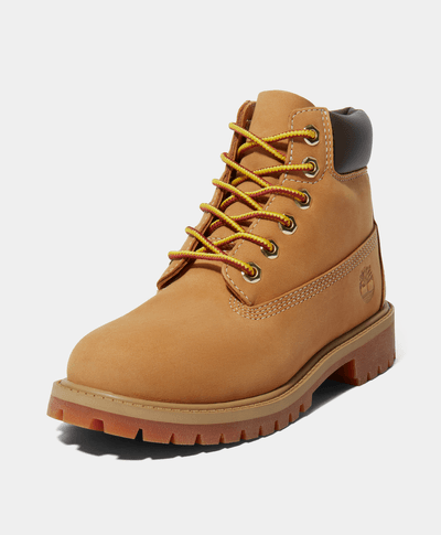 Botas Timberland Premium 6 Inch Waterproof Para Niño, Amarillo