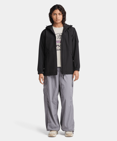 Chamarra Winnick Waterproof para Mujer, Negro