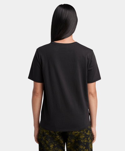 Playera Dunstan para Mujer, Negro