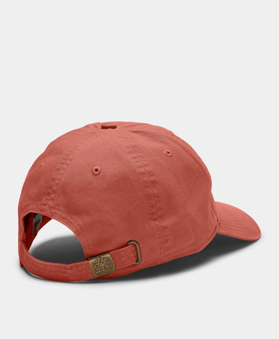 Gorra de béisbol para Hombre Cooper Hill de lona de algodón, Rojo