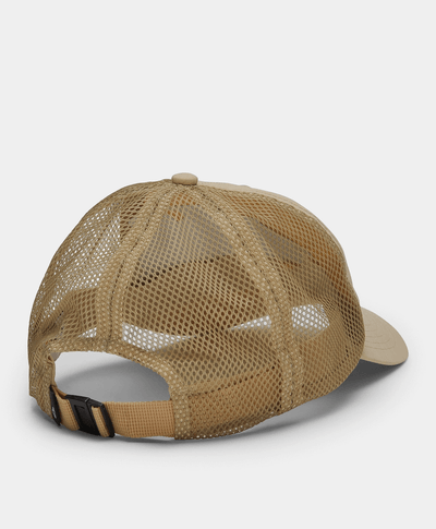 Gorra Unisex de estructura suave Trucker Hat, Beige