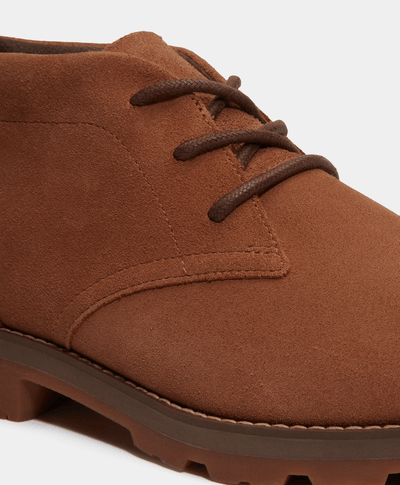 Bota Britton Square Mid Para Hombre, Café