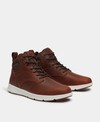 Sneaker Boots Parker Street Mid Para Hombre, Café