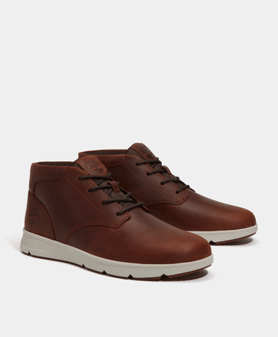 Sneaker Boots Parker Street Mid Para Hombre, Café